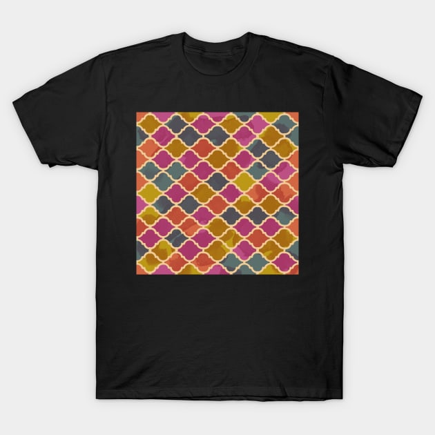 sophisticated Tile pattern T-Shirt by ArtInPi